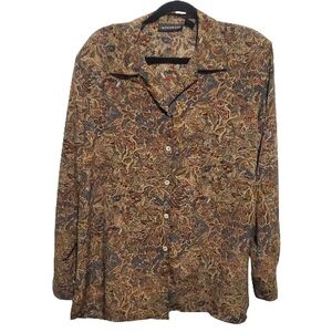 Impressions vintage blouse Size XL